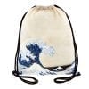 Loqi backpack The great wave