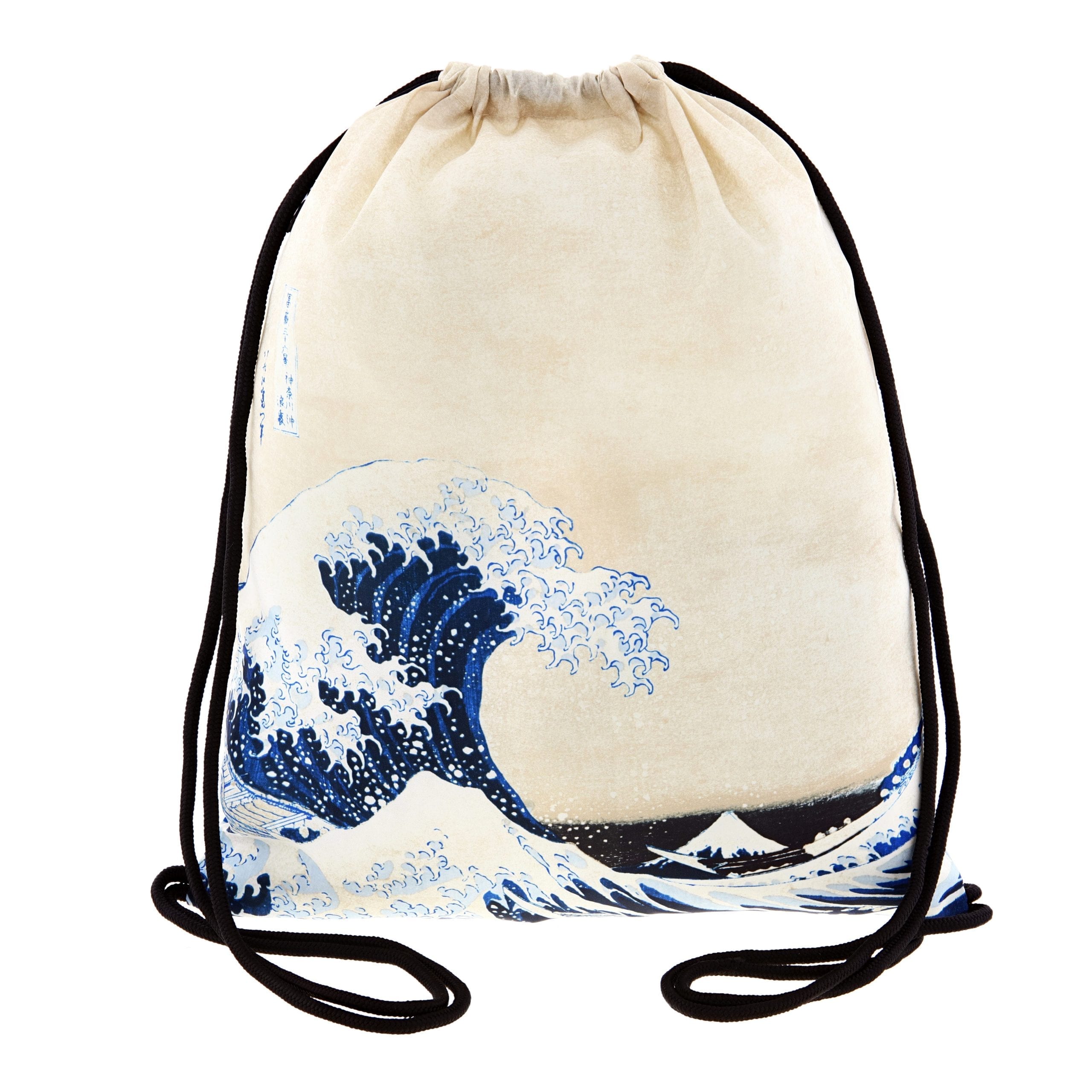 Great Wave Leather Backpack