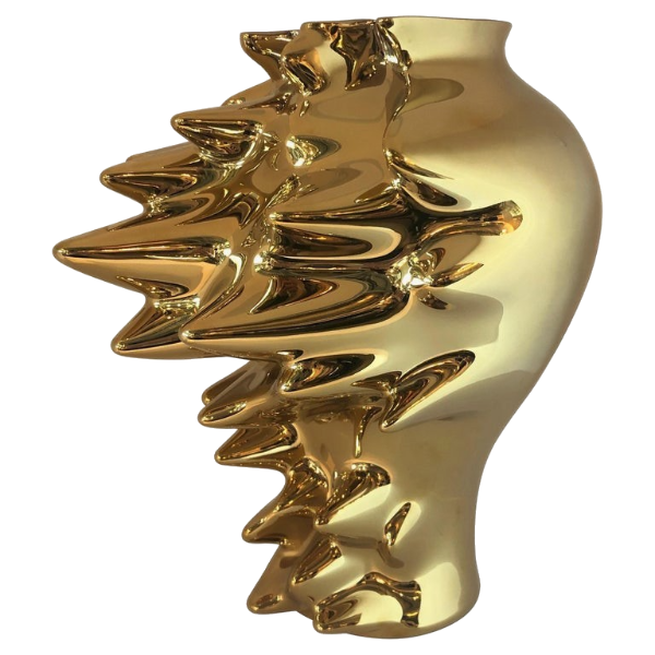 Rosenthal Fast Vase, 27cm gold