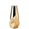 Rosenthal Geode vase gold