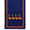 La Serviette Flamingo Towel Blue