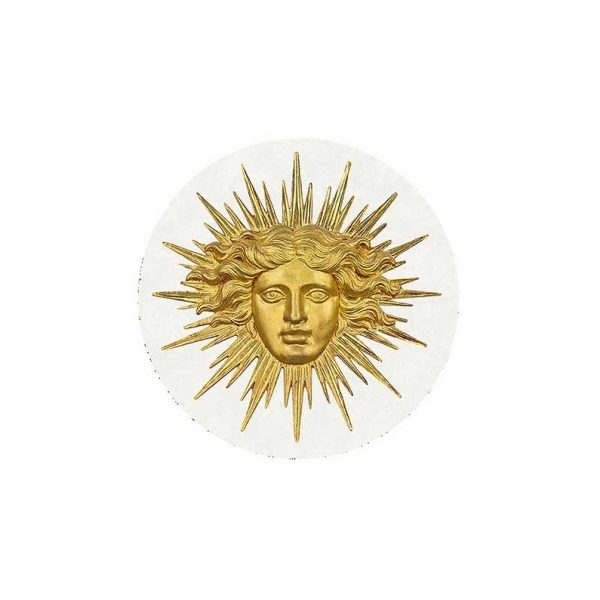 Emblems of Versailles Magnet white