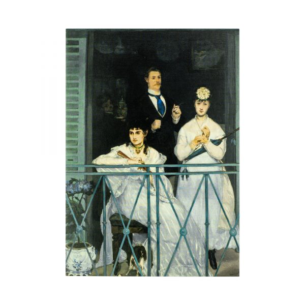 Postcard Edouard Manet. The Balcony